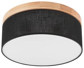 Brilagi - LED Stropné svietidlo BELLADONNA 2xE27/15W/230V pr. 40 cm čierna/borovica