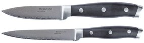 Ernesto®  Kuchynský nôž/Nôž na zeleninu z damascénskej ocele (nože na zeleninu s nitovanou rukoväťou)  (100357369)