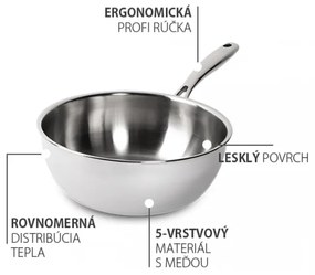 Lunasol - Panvica Orion Professional ø24 cm Platinum Lunasol (600263)