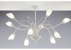 Jupiter 2061 - Luster na tyči GLORIOSA 10xG9/14W/230V krémová