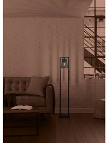Eglo 390006 - Stojacia lampa BOGOTA 1xE27/40W/230V čierna