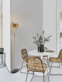 Dizajnová stojaca lampa Sianna