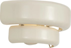 Retro nástenná lampa béžová - Ophelia