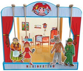 MARIONETINO Divadlo pre deti Trojrozprávka Červená čiapočka
