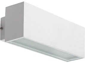 Rabalux 77076 - LED Vonkajšie nástenné svietidlo MATARO LED/10W/230V IP54 biela