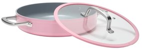 Hliníková panvica s pokrievkou/s nepriľnavým povrchom ø 28 cm tegame Meda 3.0 – FABINI