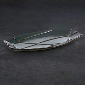 Dekoračný podnos TEO 01 granátový