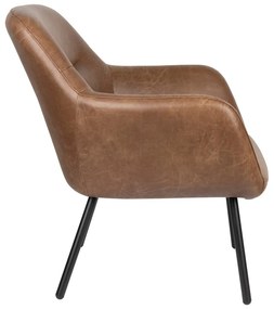 Hnedé kreslo Dude – White Label