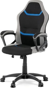 Detská otočná stolička čierna KA-L611 BLUE