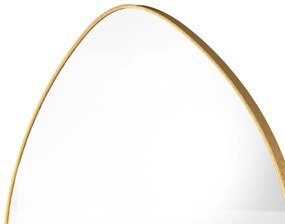 Dekorativní nástěnné zrcadlo Alonzo 64x60 cm zlaté