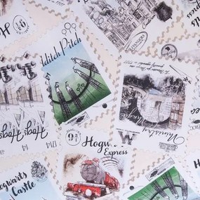 Jerry Fabrics Bavlnené obliečky 140x200 + 70x90 cm - Harry Potter "Hedwig 02"