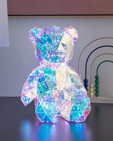 LED dekorácia v tvare medvedíka viacfarebná HADAR Beliani