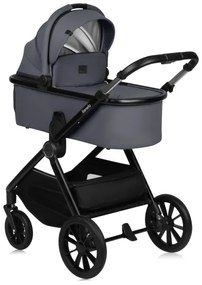 Lionelo - Kombinovaný kočík 3v1 LAYLA Grey Stone