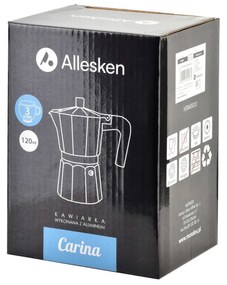 Moka konvice CARINA 120 ml černá