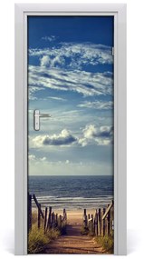 Fototapeta na dvere samolepiace chodník na pláž 85x205 cm