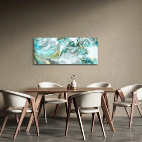 Obraz - Maľba abstraktných vzorov (120x50 cm)