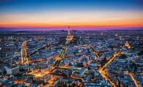 Fototapeta - Paríž (254x184 cm)