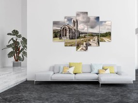 Obraz - Írsky kostol (150x105 cm)