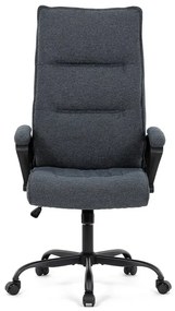 Autronic BONTEC Kancelárske kreslo, hojdací mechanizmus, čierna látka, KA-Y348 BK2 Farba: Šedá