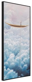 Cloud Boat obraz mix 60x120 cm