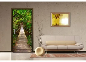 Vertikálna fototapeta Green bridge, 90 x 202 cm