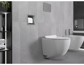 Mexen X-Wall-P zapustený držiak na toaletný papier, oceľová, 1913