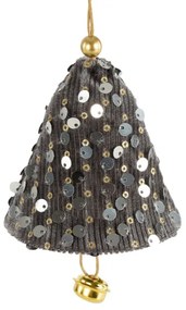 Vianočná ozdoba 318C strieborná (12 ks)