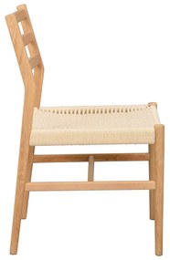 Jedálenská stolička v prírodnej farbe v súprave 2 ks Harlan – Rowico