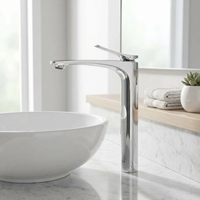Rea Vision Premium, vysoká umývadlová batéria h-265, chrómová, REA-B6344