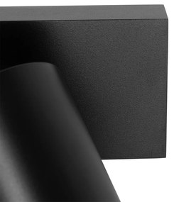 Moderné stropné bodové svetlo čierne nastaviteľné 2-žiarovkové - Jeana Luxe