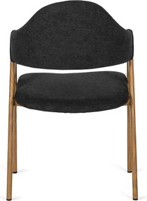 PROXIMA.store - Čalúnená jedálenska stolička RUIZ FARBA: sivá