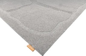 Koberec Agnella Morphic Organica sivý