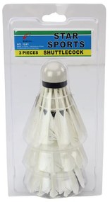 LEAN TOYS Sada 3 bedmintonových košíkov