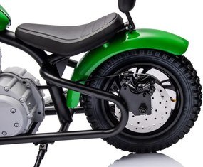 LEAN CARS Dobíjací motocykel A9902 36V zelený
