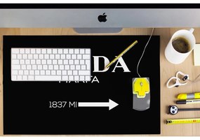 Čierna podložka na stôl Black Prada - Little Nice Things