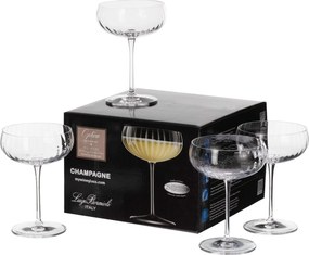 Poháre na šampanské Ottico 4ks 300ml