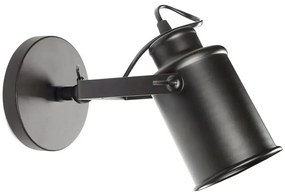 Toolight - Reflektor nástenné svietidlo E27 APP486-1C, čierna, OSW-00597