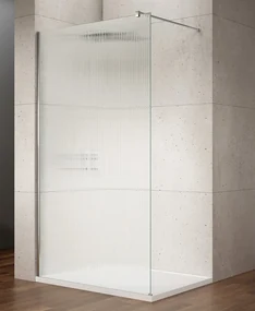 Gelco Gelco, VARIO CHROME jednodielna sprchová zástena na inštaláciu k stene, sklo nordic, 700 mm, GX1570-05