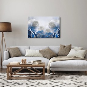 Obraz - Biele ruže (90x60 cm)