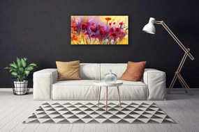 Obraz na plátne Kvety rastlina príroda umenie 140x70 cm
