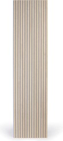 Drevený akustický panel, 2400 x 600 mm, B2BP003, balenie 5 ks, dub