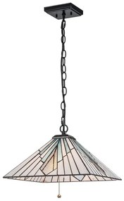Elstead TF-ALDERLEY-P - Závesný luster Tiffany ALDERLEY 1xE27/60W/230V