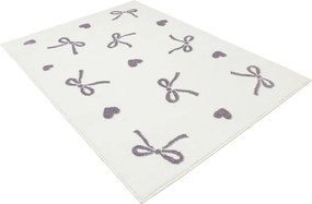 Koberec Lima M186A krémový / fialový