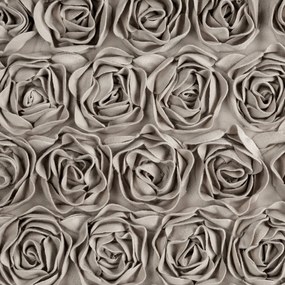 ZATEMŇOVACÍ ZÁVES NA KRÚŽKOCH EVA MINGE ROSES13 140X250 CM BÉŽOVÁ