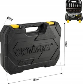 CROWNMAN Box na náradie 94 položiek