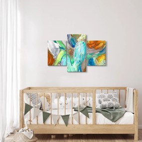 Obraz - Farebná abstrakcia (90x60 cm)