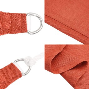 Tieniaca plachta 160 g/m², tehlová 2x2 m, HDPE