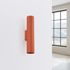 Sollux SL.1493 - Nástenné svietidlo LAGOS 2xGU10/10W/230V červená