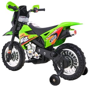 RAMIZ ELEKTRICKÁ MOTORKA  CROSS - ZELENÁ - 2020 - 6 V / 4,5 Ah 2022