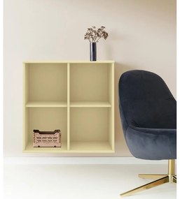 Svetložltá závesná knižnica 70x70 cm Mistral – Hammel Furniture